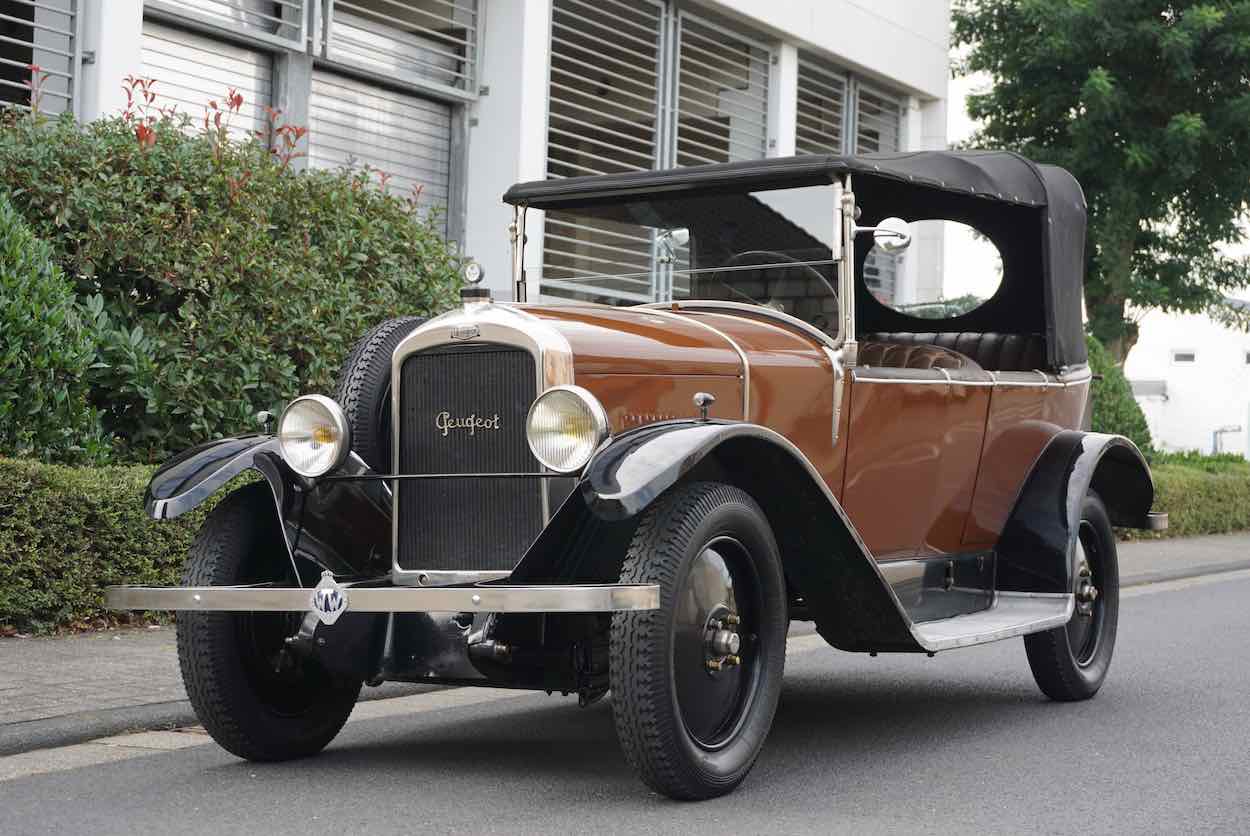 1923 Peugeot 177B Cabriolet Torpedo Front