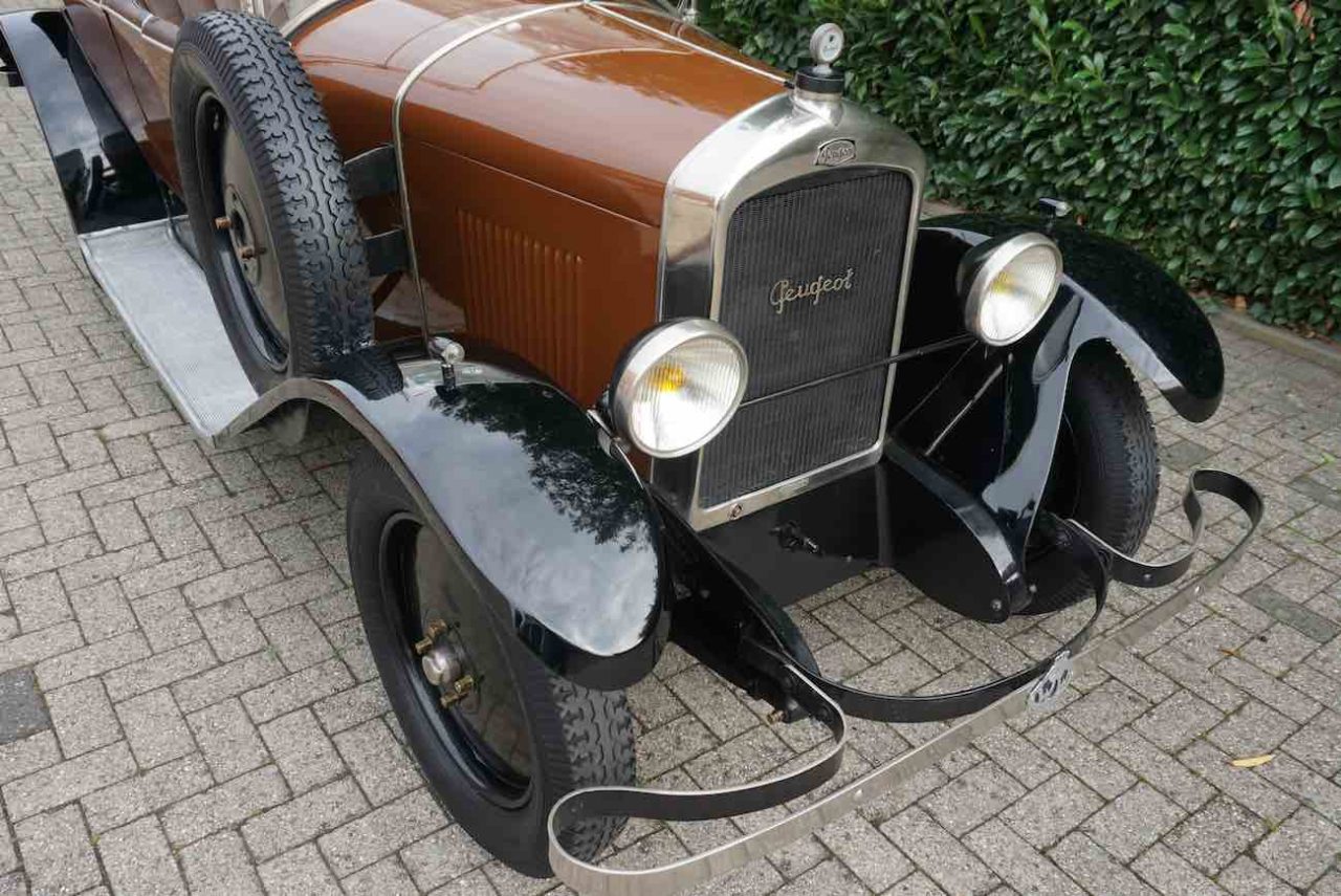 1923 Peugeot 177B Cabriolet Torpedo Front