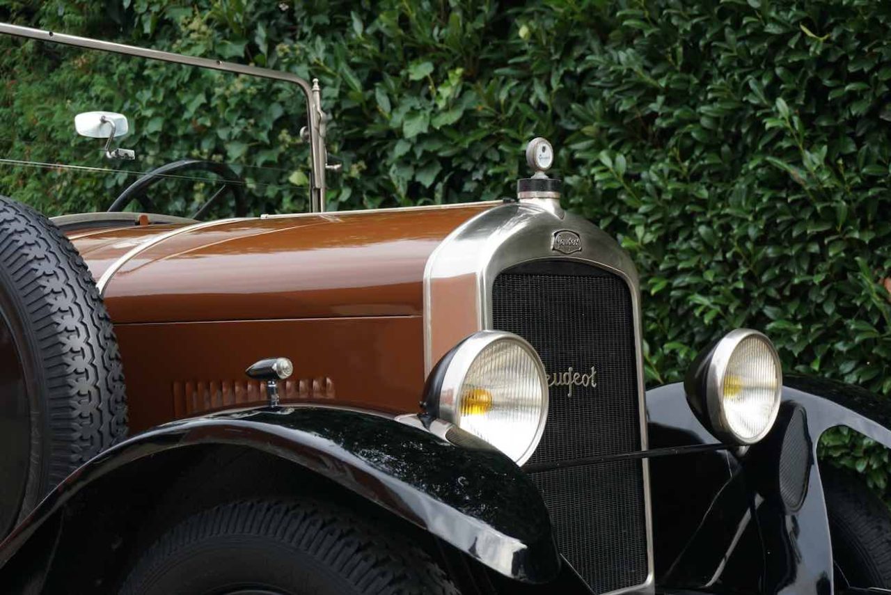 1923 Peugeot 177B Cabriolet Torpedo Kühler