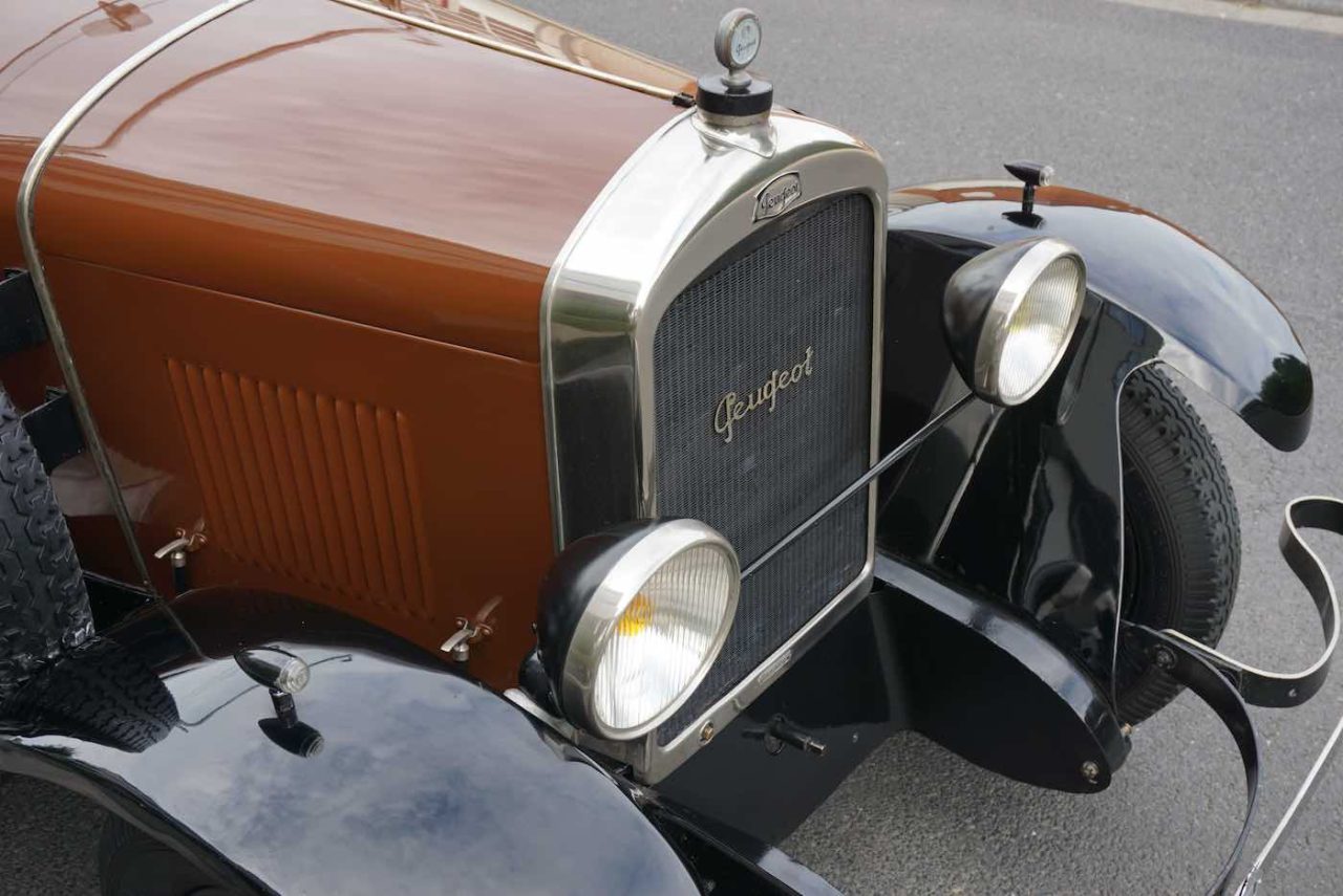 1923 Peugeot 177B Cabriolet Torpedo Kühler