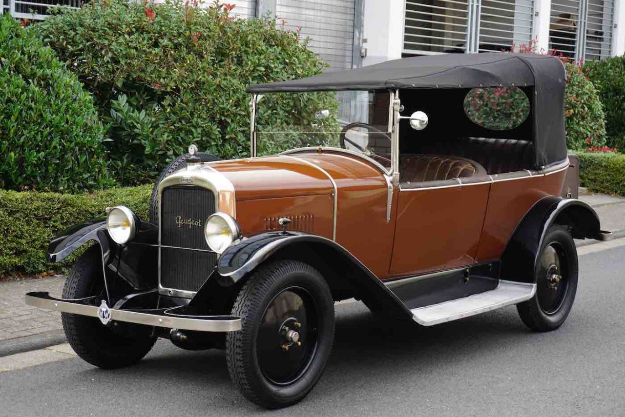 1923 Peugeot 177B Cabriolet Torpedo Front