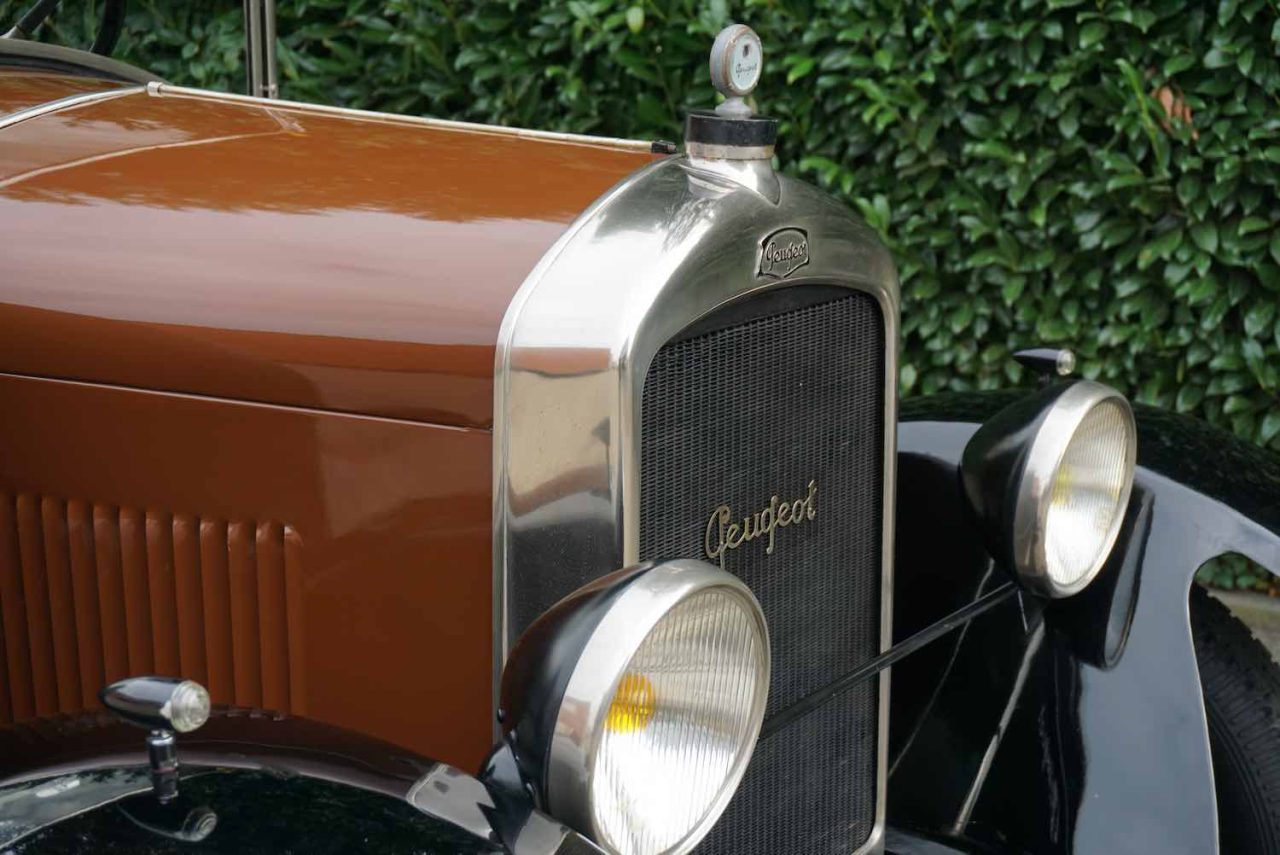 1923 Peugeot 177B Cabriolet Torpedo Kühler