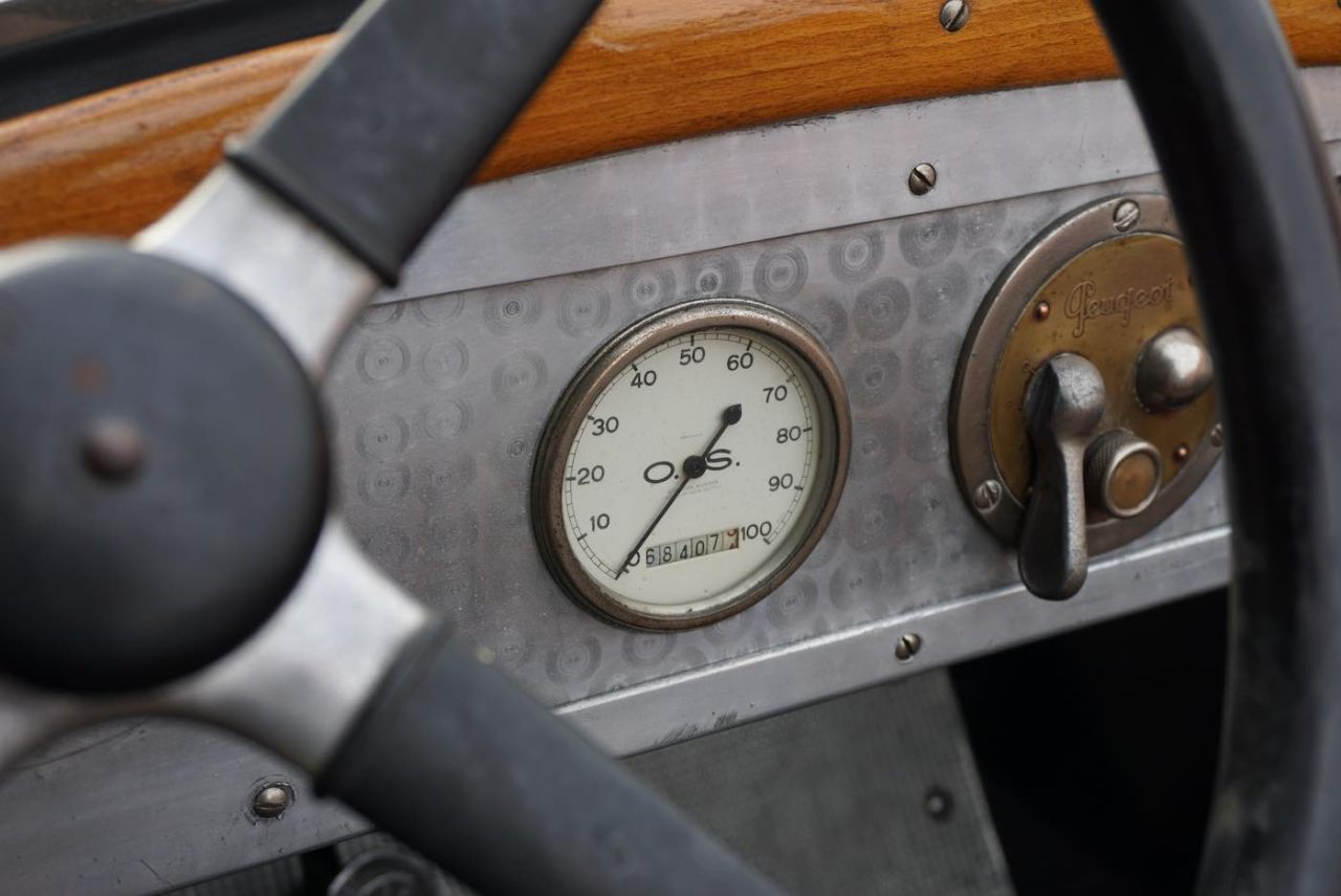 1923 Peugeot 177B Cabriolet Torpedo Tacho