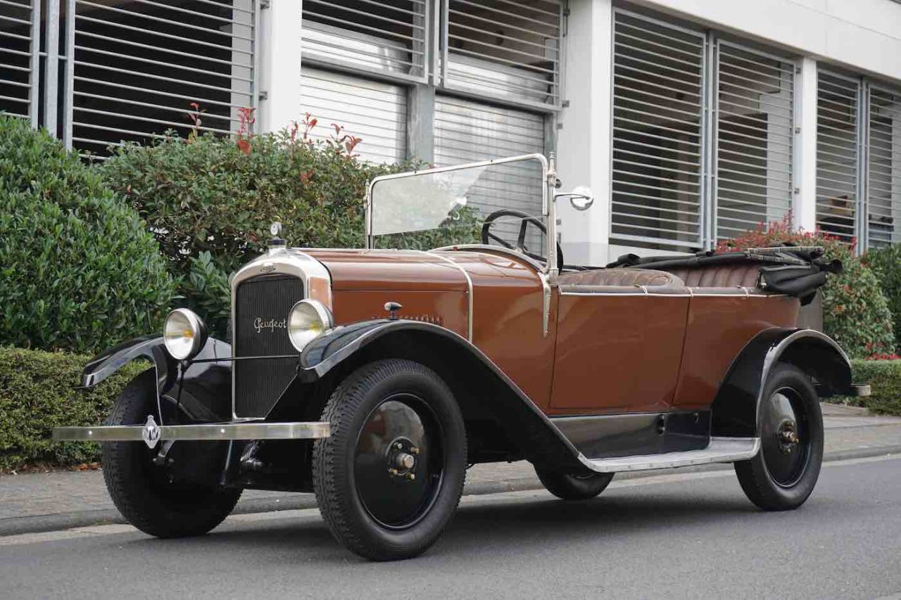 1923 Peugeot 177B Cabriolet Torpedo Front