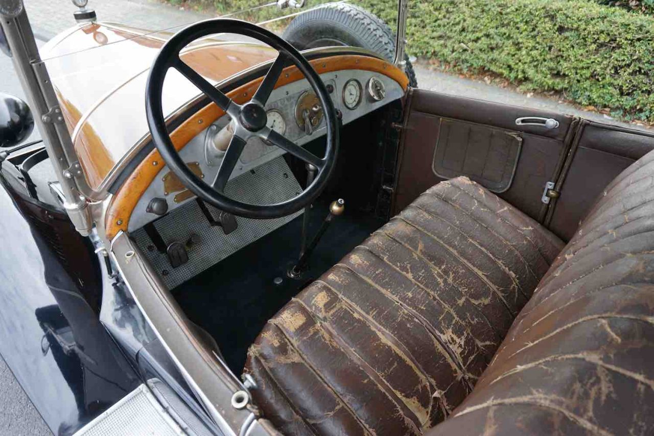 1923 Peugeot 177B Cabriolet Torpedo Interieur