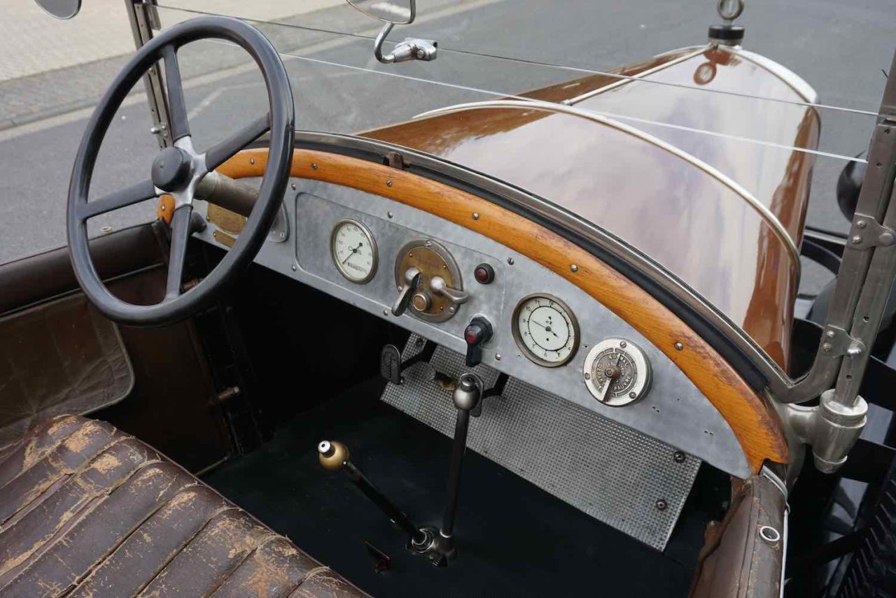 1923 Peugeot 177B Cabriolet Torpedo Interieur