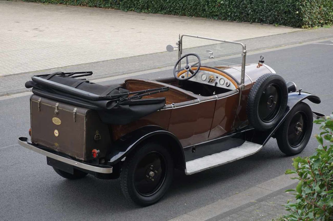 1923 Peugeot 177B Cabriolet Torpedo Heck