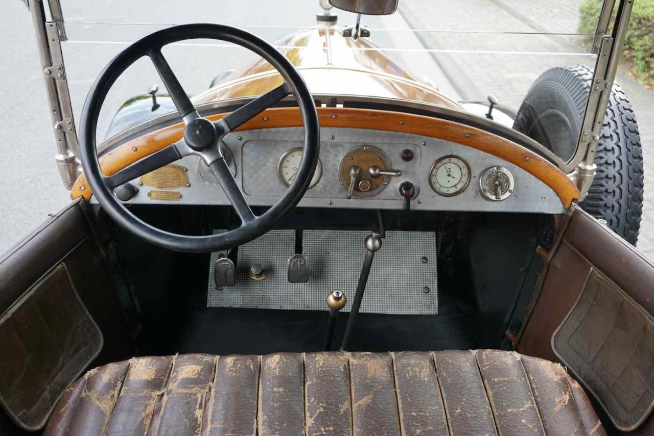 1923 Peugeot 177B Cabriolet Torpedo Interieur