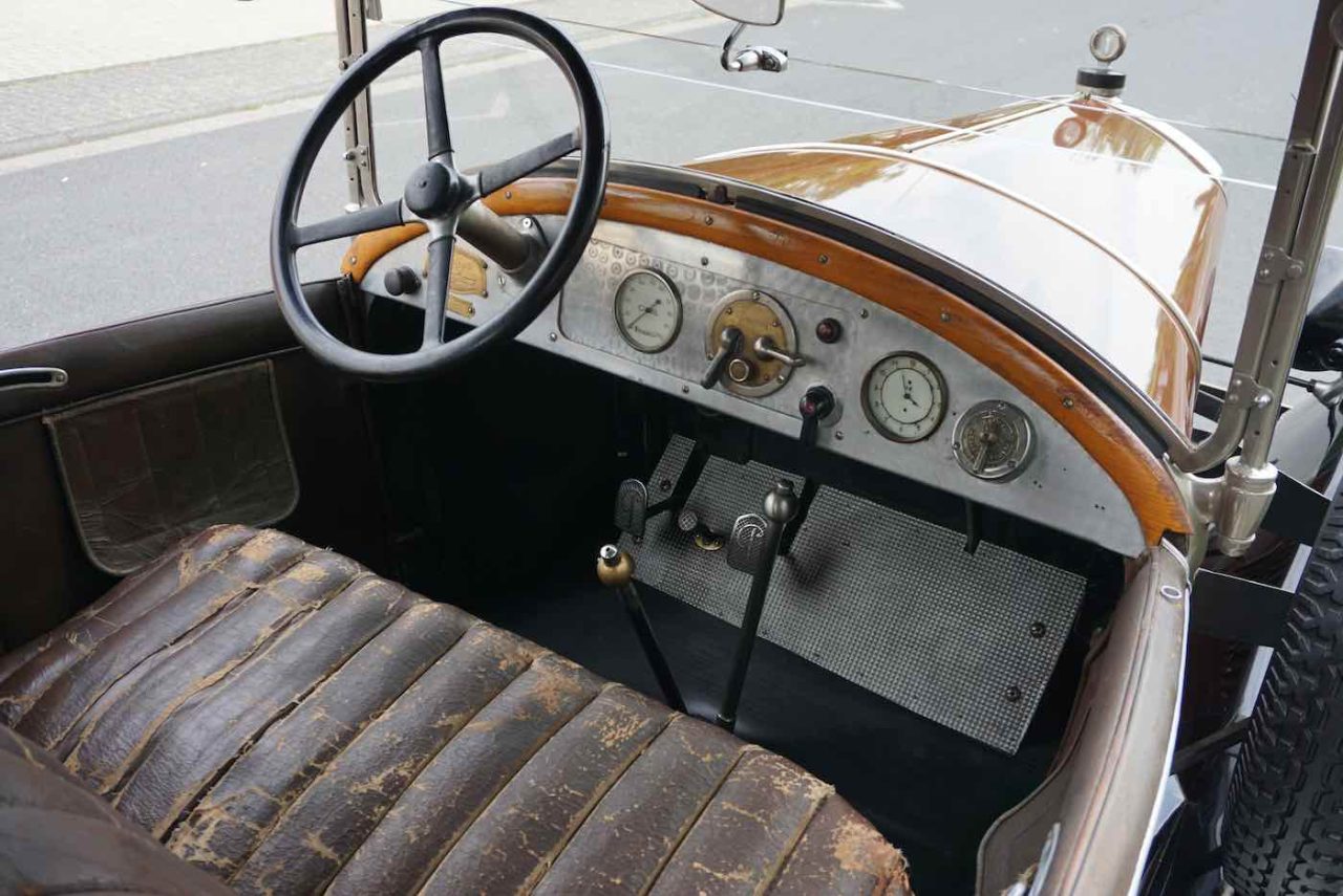 1923 Peugeot 177B Cabriolet Torpedo Interieur