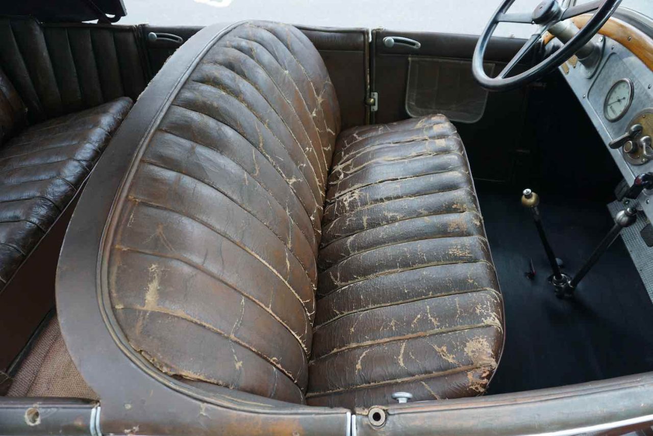 1923 Peugeot 177B Cabriolet Torpedo Sitzbank