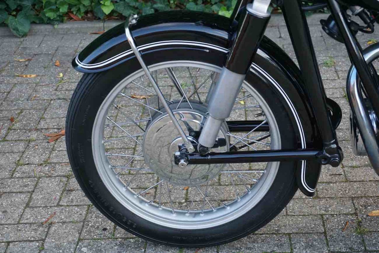 1958 BMW R26 Vorderrad