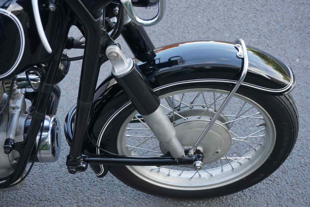 1958 BMW R26 Vorderrad