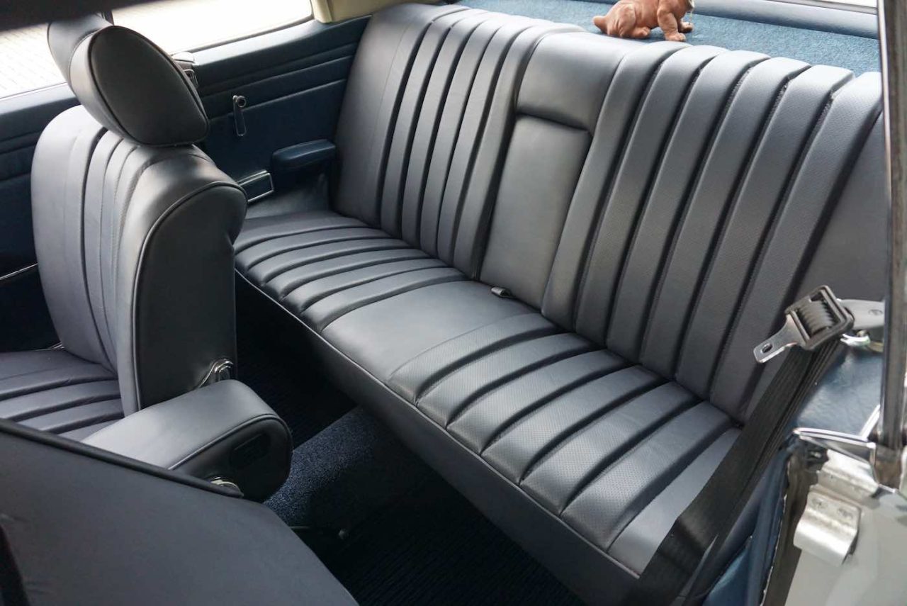 1972 Mercedes-Benz 250C Automatik Strich 8 114 Coupe Rücksitzbank