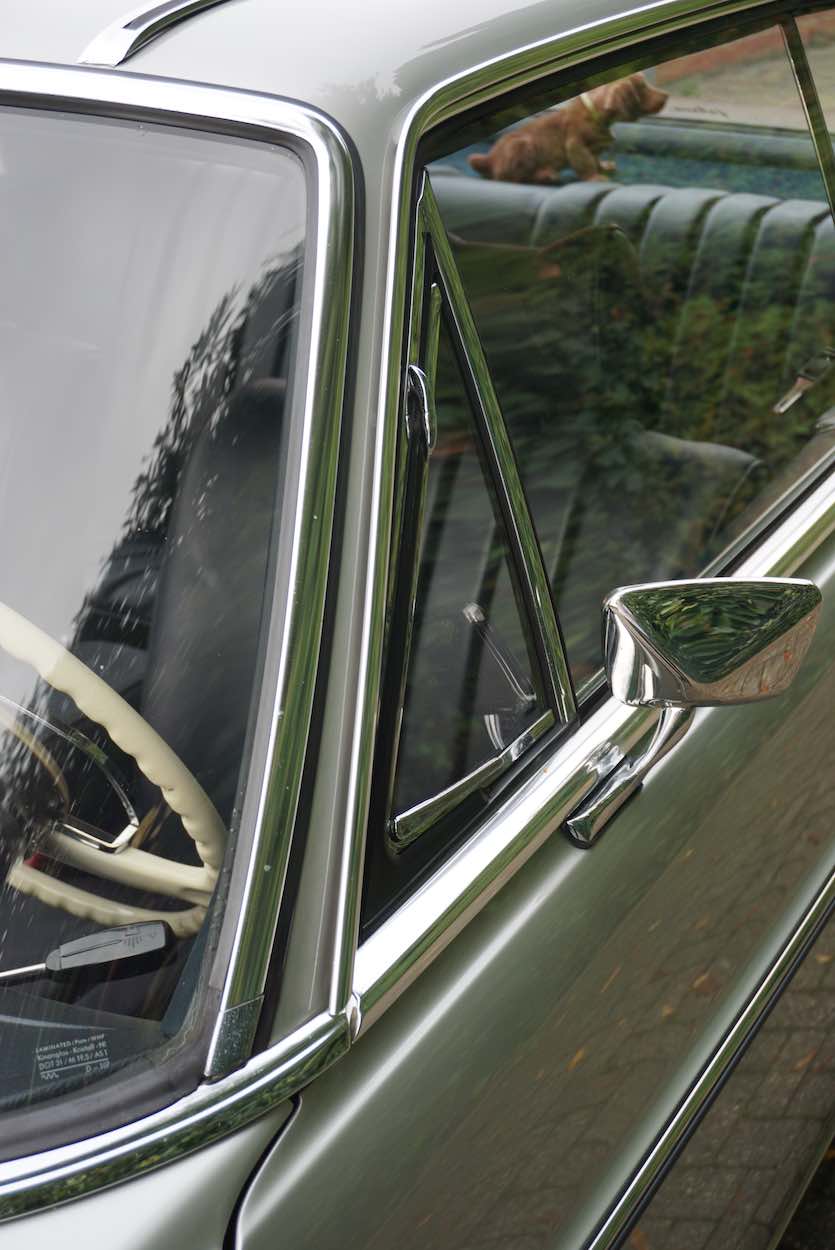 1972 Mercedes-Benz 250C Automatik Strich 8 114 Coupe A-Säule
