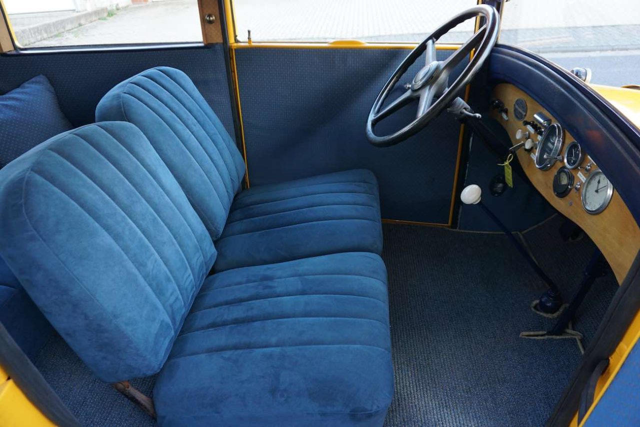 1927 Willys Overland Whippet 96 Interieur
