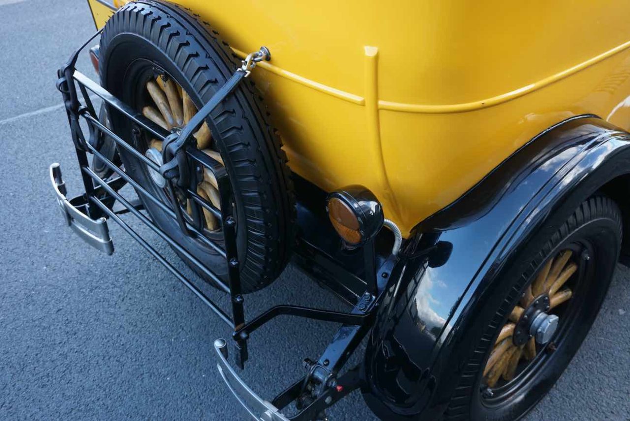 1927 Willys Overland Whippet 96 Heck