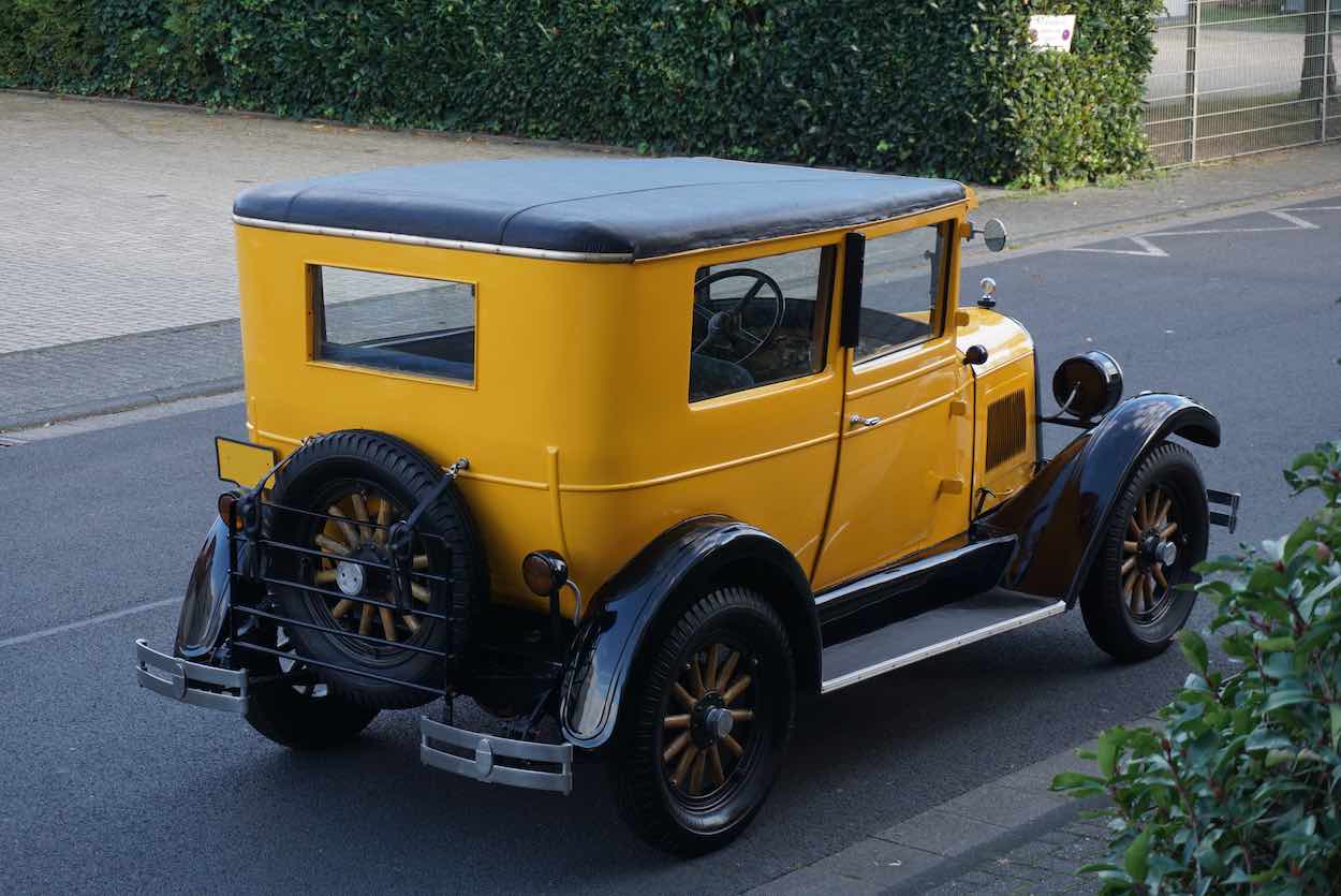1927 Willys Overland Whippet 96 Heck