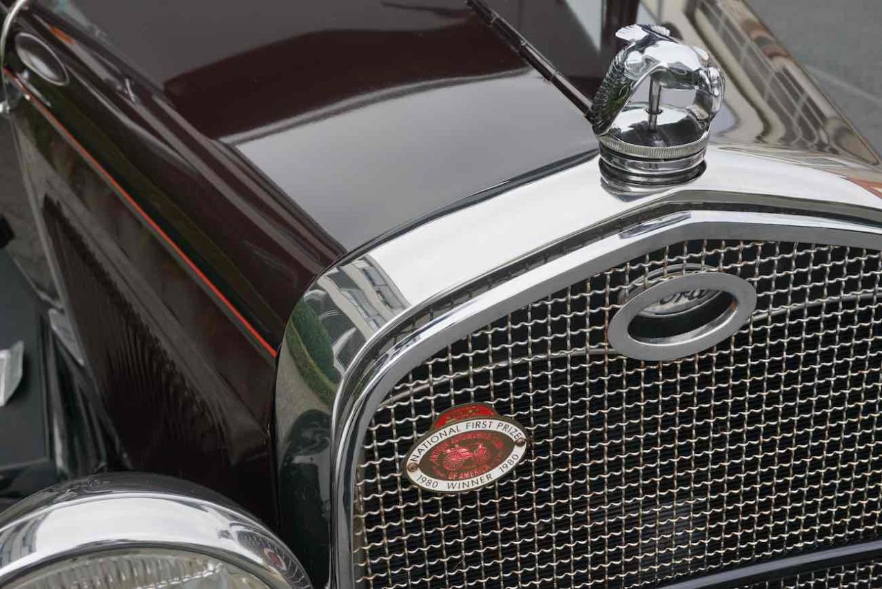 1931 Ford Model A Coupe mit Schwiegermuttersitz Kühler