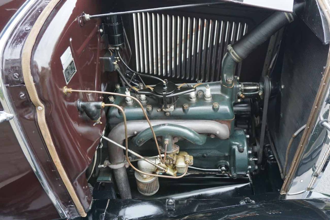 1931 Ford Model A Coupe mit Schwiegermuttersitz Motor