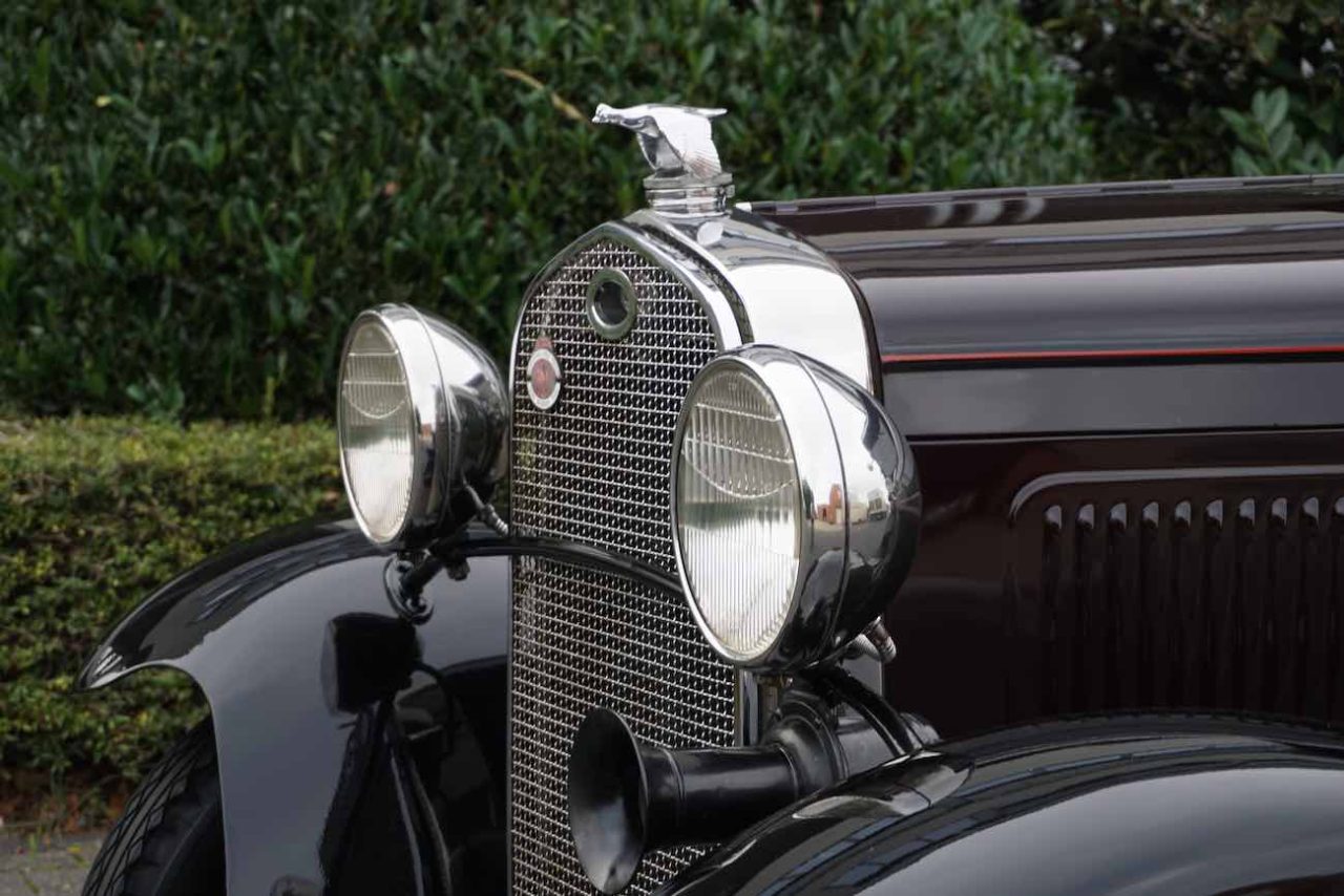 1931 Ford Model A Coupe mit Schwiegermuttersitz Kühler